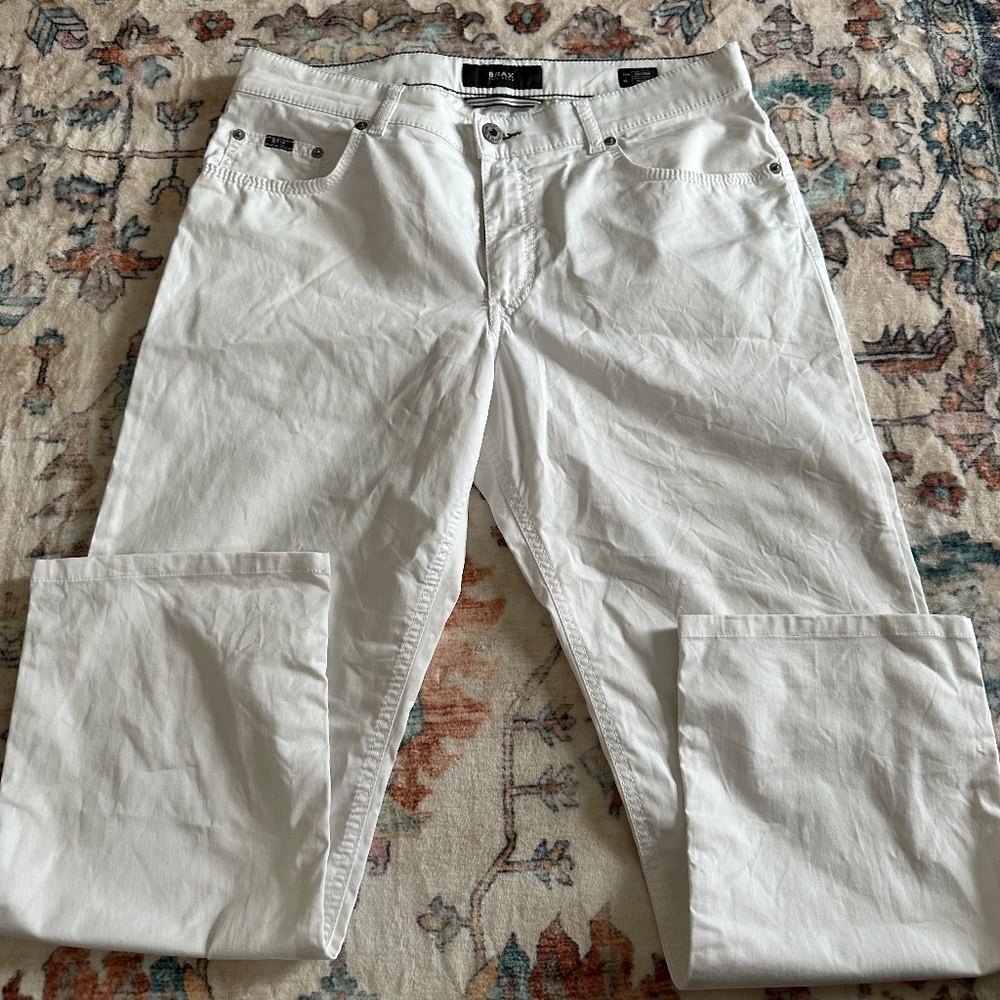BRAX white pants
